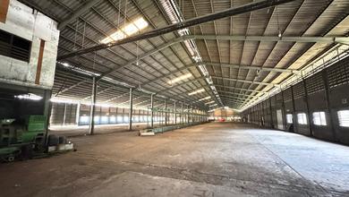 Di Jual Gudang /Ex Pabrik Tangerang Luas 19,268M² /Lb 5000 Lokasi Strategis Depan Jalan Utama Hook Kawasan Industri Gajah Tunggal ,Jatiuwung, Tangerang, Banten.#Hamdan