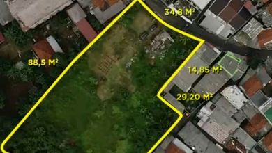 Dijual Tanah Eksklusif di Jaka Setia, Bekasi, LT 3936m²