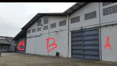 Ex Pabrik 2 Lantai Izin Lengkap di Kawasan Akong, Tangerang