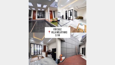 Rumah Mewah di Serpong Villa Melati Mas, Tangerang Selatan, 3 KT, LT 218m²