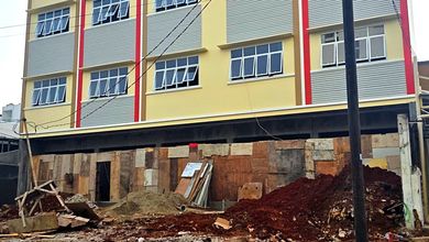 Disewakan 5 Ruko Gandeng Baru Pinggir Jalan Raya Depan Apartemen