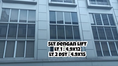 Disewakan Rukan Premium 5lt Lift Siap Huni Kebon Jeruk Jakbar