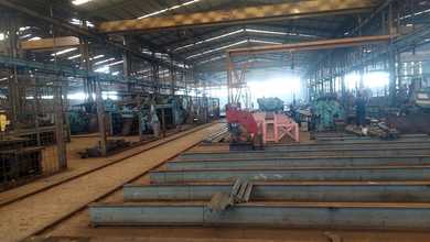 Take Over Pabrik Baja Aktif Jl.raya Serang Hadap Timur dan Utara