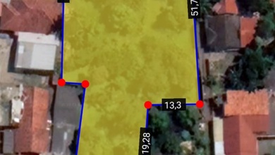 Disewakan Tanah Premium di Pamulang, Tangerang Selatan, LT 2420m²