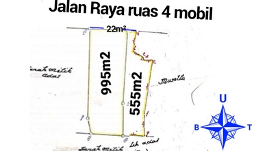 Rumah Elegan di Ciledug, Tangerang, 1 Kamar Tidur, LT 1550m²
