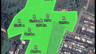Tanah Elit Dijual di Rajeg, Tangerang, Harga 11 Miliar