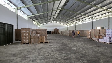 Disewakan Gudang Gandeng Baru Jatake Indent 6bln Kontainer 40