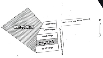 For Sale Tanah Eksklusif di Metro Permata, Tangerang, LT 1024m²