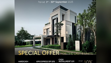 Dijual rumah Eksklusif di BSD City, Tangerang - LT 240m²