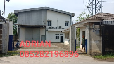 DIJUAL GUDANG / WORKSHOP di JL PADAT KARYA, PANONGAN. TANGERANG. BAGUS 