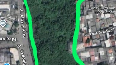 Jual Tanah di Komplek Tambora View Danau dan Taman