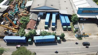 Gudang di Jalan Raya KH Hasyim Ashari Cipondoh Raya, Kabupaten Tangerang