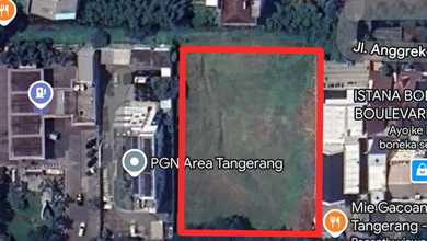 Disewakan Tanah Strategis di BSD, Tangerang, Lokasi Prime