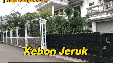 Penawaran Langka, rumah Prestisius di Kebon Jeruk, Jakarta Barat, LB 500m²