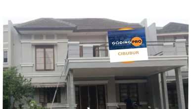 Kesempatan Rumah di Gunung Putri, Bogor, LB 300m², Harga 2,15 Miliar