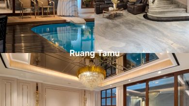 Hunian Mewah di Cempaka Putih, Jakarta Pusat, 8 Kamar Tidur, LT 600m²