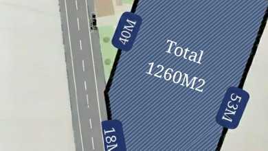 Jual.gudang Hitung Tanah Luas 1260M2.dikapuk Kamal.jakarta Barat