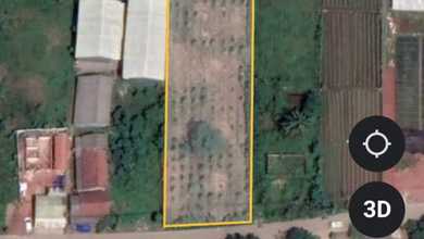 Tanah Dekat Pasar Kawasan Parung Panjang, Cocok untuk Buka Bisnis