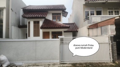 Disewakan Rumah Murah di Modernland, Tangerang, LT 180m²