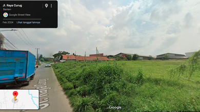 Tanah Elit Dijual di Curug, Tangerang, Harga 7,5 Miliar