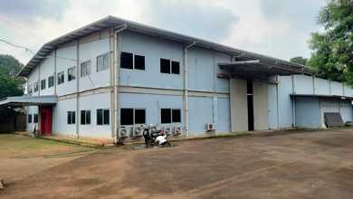 Di Jual Segera Bangunan Pabrik, Di Cikeas.