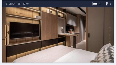 Jual Apartemen Nyaman di Cilandak, Jakarta Selatan, Luas 28m²