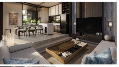 Hunian Elegan di Seminyak, Badung, 3 Kamar Tidur, LT 140m²