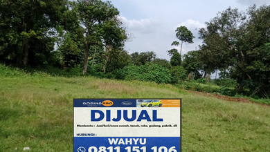 Dijual Tanah Eksklusif di Legok, Tangerang, LT 2137m²