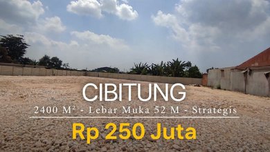 Tanah Kosong untuk Disewa di Cikarang, Harga 250 Juta