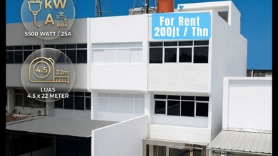 Ruko 3.5 Lantai Ks Tubun 4.5 X 22 Full Plong Pinggir Jl Raya