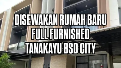 Kontrakan Murah di BSD City, Tangerang, 3 KT, Harga 130 Juta /tahun