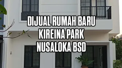 Properti Siap Pakai di Kawasan BSD Nusaloka, Tangerang, LT 88m²