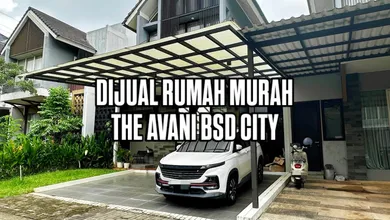 Dijual rumah Premium di BSD Avani, Tangerang - LT 162m²