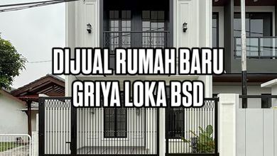 Kesempatan Rumah di BSD Griya Loka, Tangerang, LB 128m², Harga 2,07 Miliar
