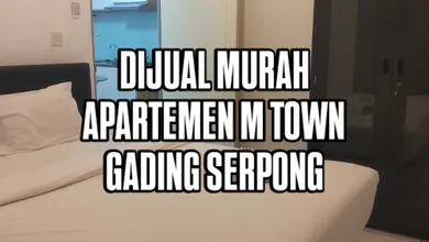 Jual Apartemen Strategis di Gading Serpong, Tangerang, Luas 45m²