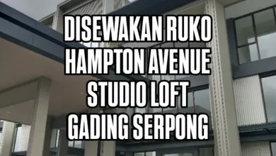 Ruko Hampton Avenue Studio Loft Gading Serpong