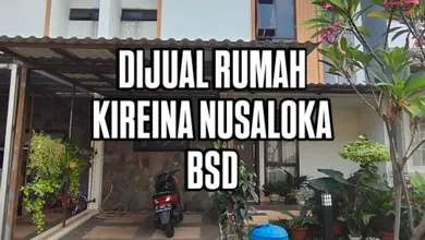 Jual Rumah Strategis di BSD Nusaloka, Tangerang - LT 70m²