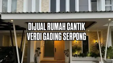 Kesempatan Rumah di Summarecon Serpong, Tangerang, LB 90m², Harga 2,05 Miliar