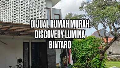 Hunian Elite di Kawasan Bintaro, Tangerang Selatan, LB 138m², Harga 3,3 Miliar