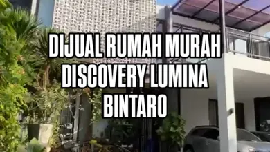 Rumah Area Premium Bintaro, Tangerang Selatan - Harga Terbaik 3,2 Miliar