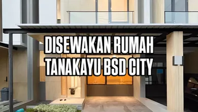 Disewakan Rumah Terjangkau di BSD, Tangerang Selatan, LT 90m²