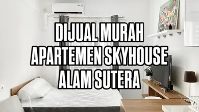 Dijual Apartemen Terjangkau di Alam Sutera, Tangerang, LB 16m²