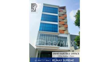 Jual Gedung Kantor Siap Pakai Di Jalan Utama Dewi Sartika
