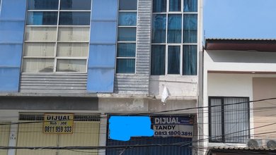 Disewakan Ruko Pluit Karang Ayu 4 Lantai, Jalan Raya