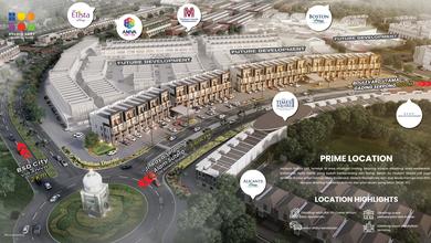 RUKO HUDSON STUDIO LOFT GADING SERPONG 3 LANTAI LETAK STRATEGIS DI AREA KOMERSIL YANG HIDUP