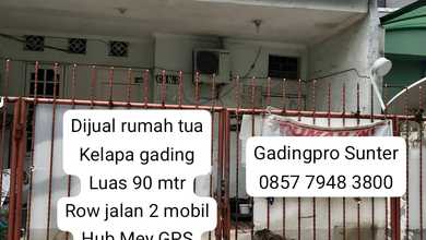 Jual Rumah Nyaman di Kelapa Gading, Jakarta Utara - LT 90m²