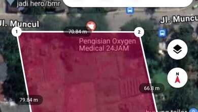Tanah Anti Banjir Ukuran 5038 m2, Disewa dengan Harga Murah