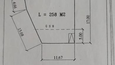 Tanah Ideal untuk Hunian di Alam Sutera, Tangerang, Luas 258m²