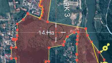 For Sale Tanah Eksklusif di Suradita, Tangerang, LT 1400000m²