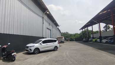 DISEWAKAN GUDANG 3000 M2 SIAP PAKAI DEPAN JALAN RAYA LEGOK 